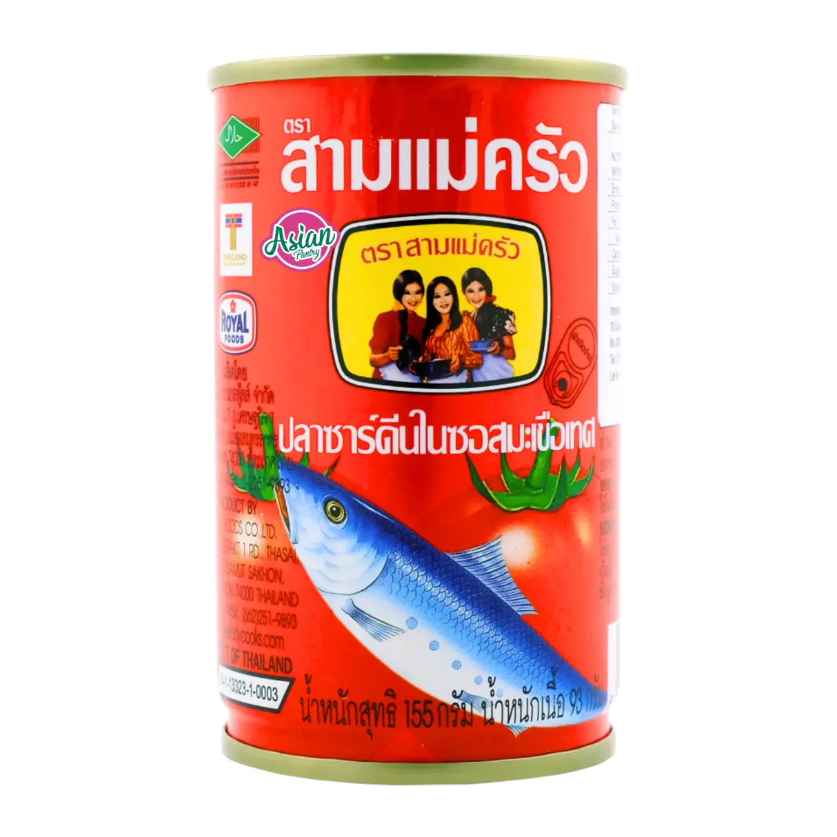 3 Lady Cooks Sardines in Tomato Sauce 155g