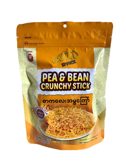 Gold Snack Pea & Bean Crunchy Stick (Sweet)