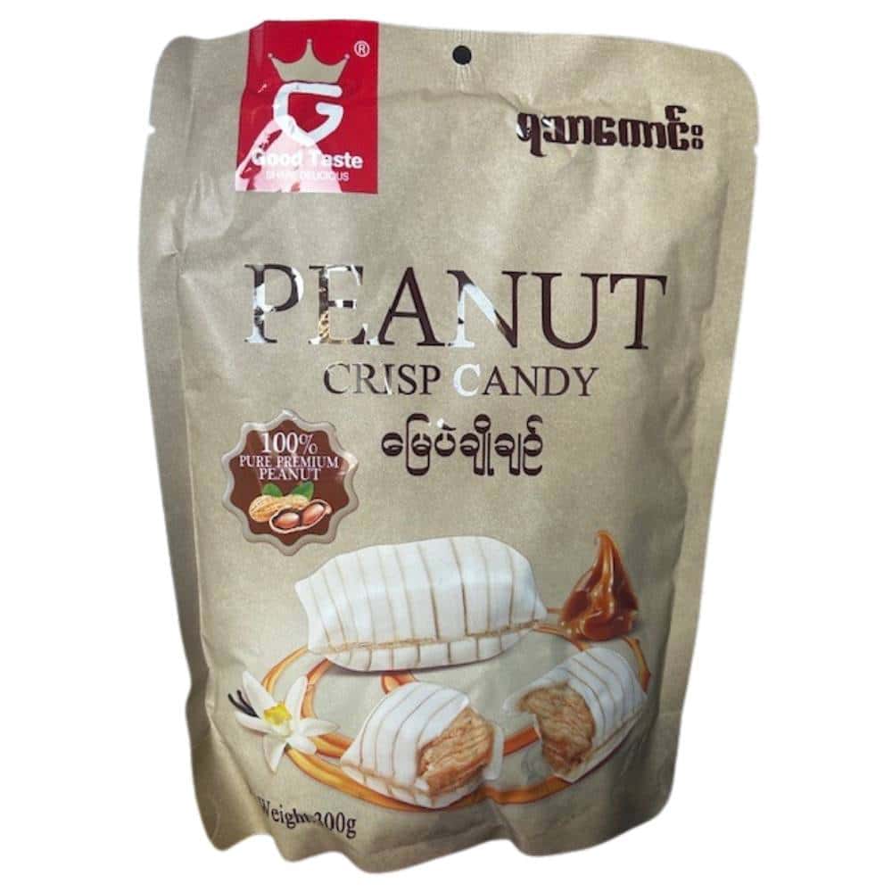 Good Taste Crispy Peanut Flavoured Candy ရသာကောင်း မြေပဲချိုချဉ်