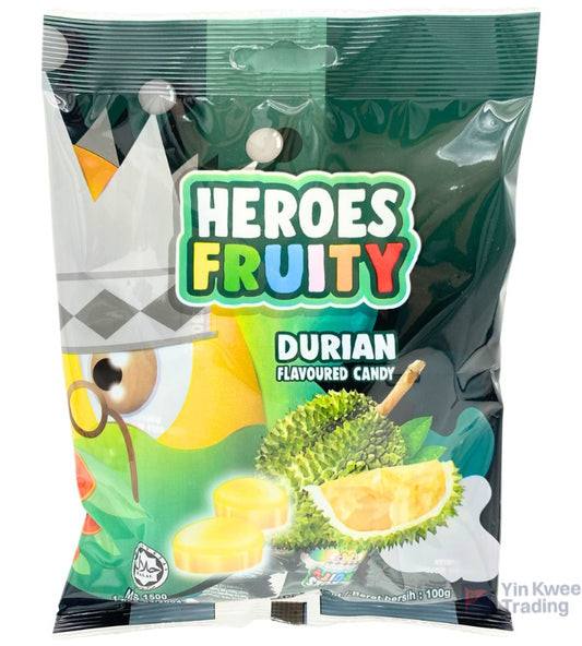 Heroes Fruity Candy (Durian) 100g