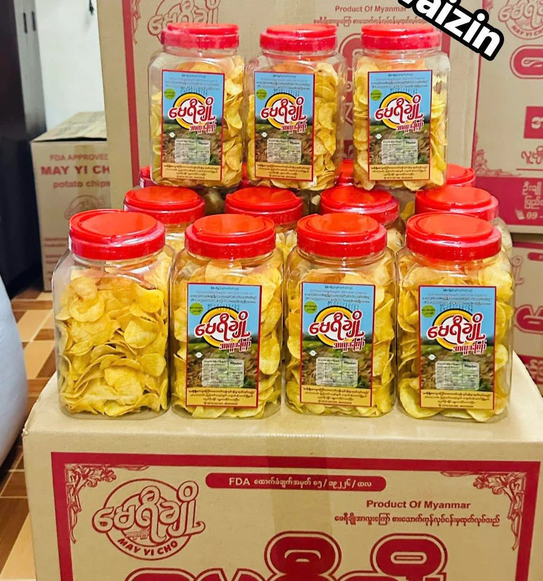 Mary Cho Potata Chips Spicy (160 g)