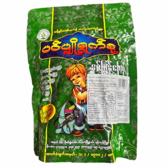 Pin Pyo Assorted Fried Beans ပင်ပျိုရွက်နု နှစ်ပြန်ကြော်